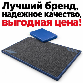 Дезинфецирующий коврик для дезинфекции обуви дезбарьер 50х65х3